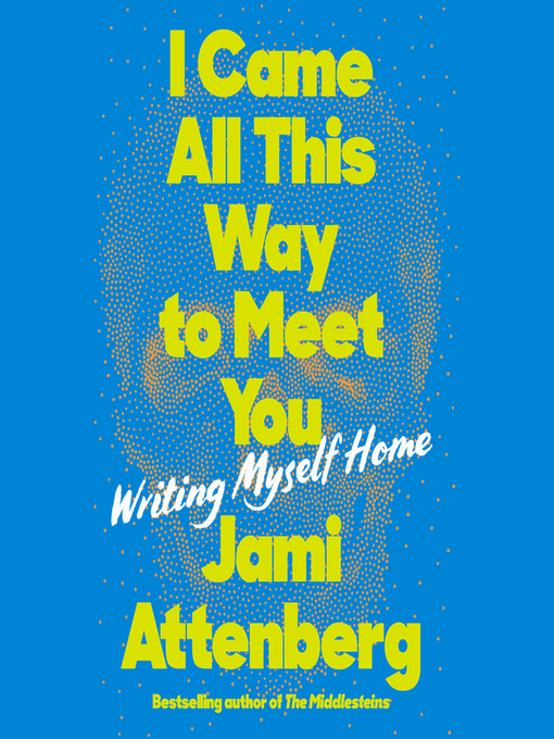 Title details for I Came All This Way to Meet You by Jami Attenberg - Wait list